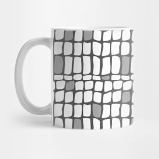 Black Gray Animal Pattern Mug